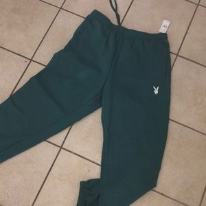 Playboy teal sweats